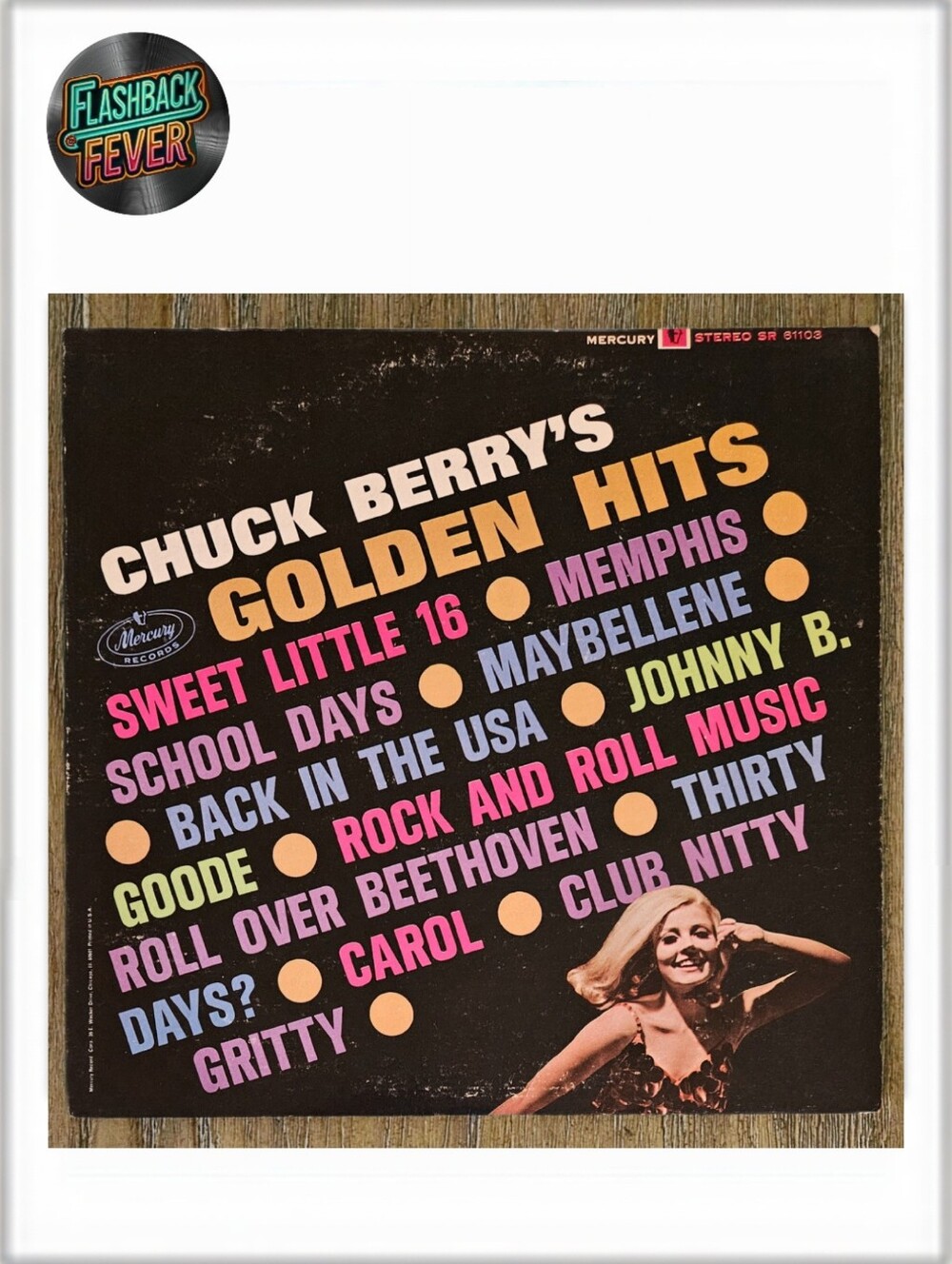 CHUCK BERRY'S Golden Hits•1973 US Stereo (#SR 61103) RCA Pressing, Reissue
